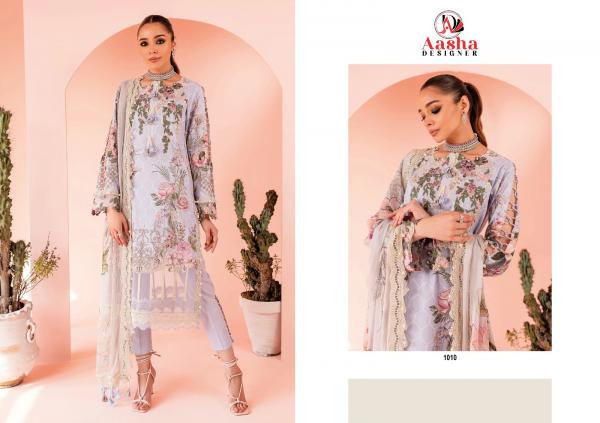Aasha Queens Vol 2 Lawn Cotton Pakisatni Salwar Suits